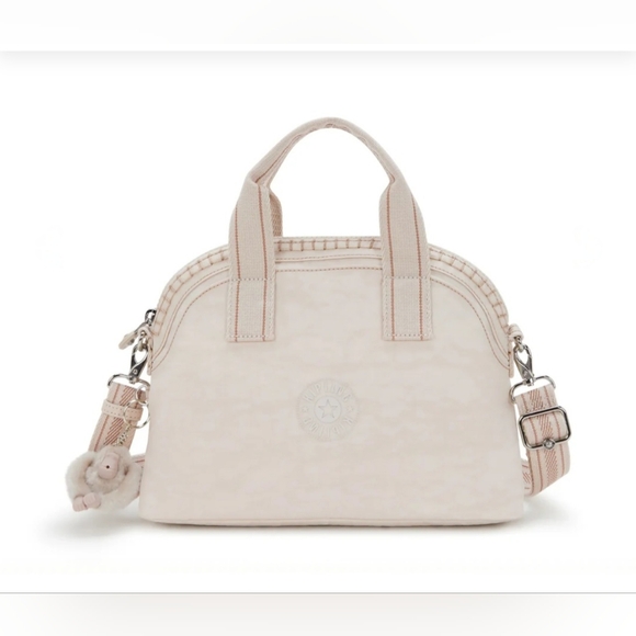 KIPLING BAG CROSSBODY/ SHOULDER BEIGE COLOR REMOVABLE STRAP NEW SIDNI - Picture 1 of 17